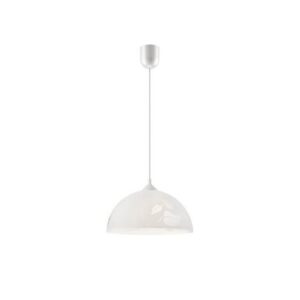 Függeszték 1×60W E27 fehér levél mintás lm 1.3.7