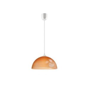 Függeszték 1×60W E27 barna levél mintás lm 1.3.7
