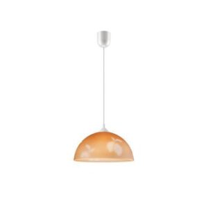 Függeszték 1×60W E27 barna citrom mintás lm 1.3.9