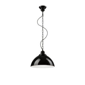 Függeszték 1×60W E27 retro láncos fekete lm 1.1/58