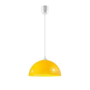 Kids függeszték 1×60W E27 narancs hold,üveg lm 1.3.11