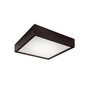 Mennyezeti lámpa 2×60W E27 négyszög,Wenge ld.pd-9.2