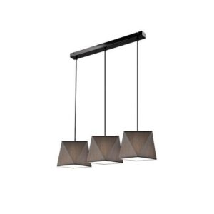 Carla függeszték 3×60W E27 fekete/szürke szö lm 3.86