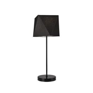 Carla asztali lámpa 1×60W E27 fekete/fekete szöv. ln 1.86