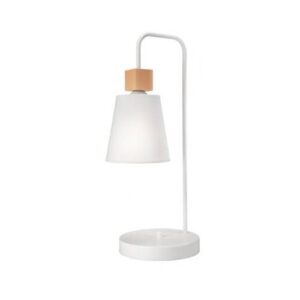 Enrico asztali lámpa 1×60W E27 tölgy/fehér szö ln 1.84