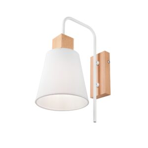 Enrico fali 1×60W E27 tölgy/fehér szö km 1.84