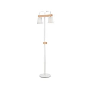 Enrico állólámpa 2×60W E27 tölgy/fehér lp 2.84