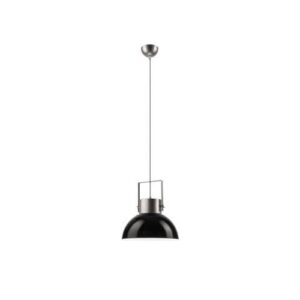 Függeszték 1×60W E27 szürke/fekete lm 1.1/74