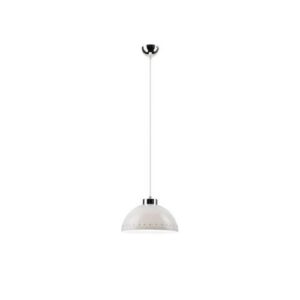 Függeszték 1×60W E27 kr/fehér,köves lm 1.3/12