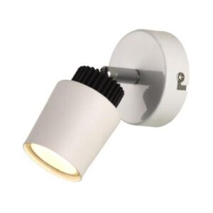 Spot fali 1×50W GU10 fehér/fém fényes km 1.89