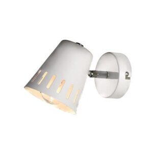 Spot fali 1×40W E14 fehér fém km 1.92