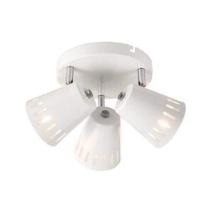 Spot kerek 3×40W E14 fehér fém lm 3.92