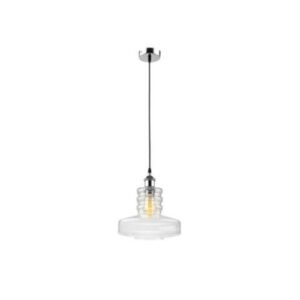 Függeszték 1×60W E27 kr/áttetsző üveg lm 1.1/65