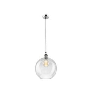 Függeszték gömb 1×60W E27 kr/áttetsző üve lm 1.1/69