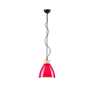 Függeszték 1×60W E27 natúr fa/magenta lm 1.1/71