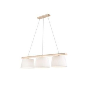 Aida függeszték 3×60W E27 natúr/fehér szöv. ld 3.98