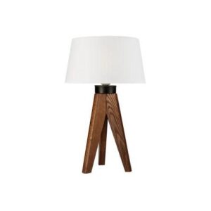 Aida asztali lámpa 1×60W E27 tölgy/fehér szöv. ln 1.98
