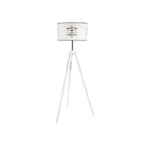 Állólámpa 3lábú 1×60W E27 fehér,fekete lp 1.43/5