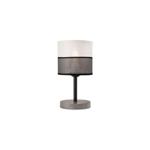 Andrea asztali lámpa 1×60W E27 fekete/fehér-barna ln 1.55/a