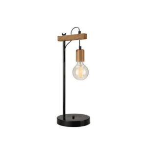 LEON asztali 60W E27 olajfa barna LN 1.97