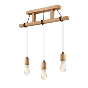 LEON függeszték 3×60W E27 olajfa barna LM 3.97