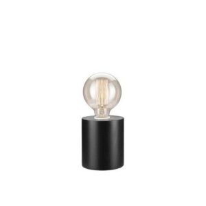 Asztali henger 60W E27 wenge fa LN 1.D.10