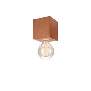 Spot kocka 60W E27 rustik fa LD 1.7