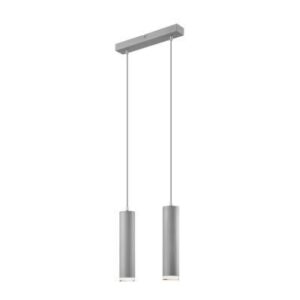 FRANCO függeszték2×60W E27(kisgömb) ezüst LM 2.114