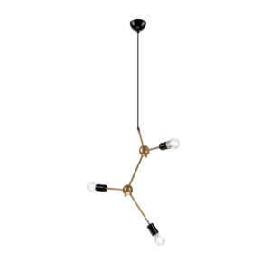 ALESSIA függeszték3×60W E27 homokarany LM 3.118