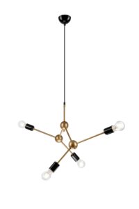 ALESSIA függeszték4×60W E27 homokarany LM 4.118