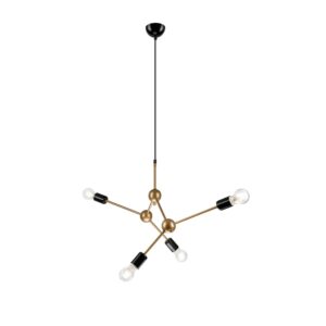 ALESSIA függeszték4×60W E27 homokarany LM 4.118