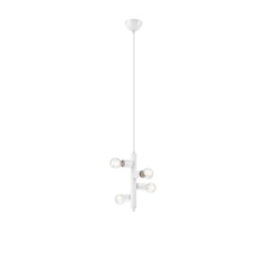 LINDA függeszték4×60W E27 fehér LM 4.119