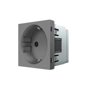 LIVOLO EZÜST  DUGALJ 2P+F 16A 250V