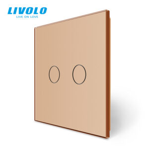 LIVOLO EGYES KERET KETTES KAPCS.GOLD