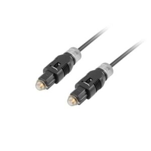 TOSLINK optikai kábel 2m fekete (CA CA-TOSL-10CC-0020-BK)
