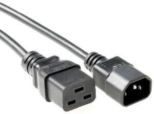 TÁPKÁBEL 220V C14-C19 0,5m PE0191405