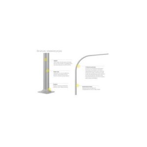 ALUMINIUM OSZLOP 9m 1-ágú KAR 60mm