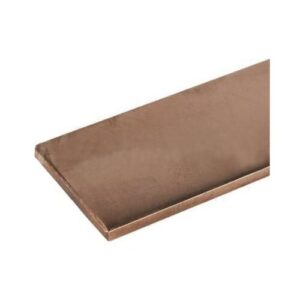 Rézsín 80x10mm 4,2m/szál !!! cu-etp vörösréz laposrúd 80×10mm