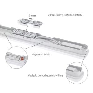 LED lámpatest 25W 4000K IP65 LIMEA GO HERMETIC