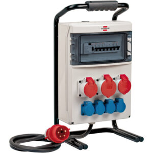 TÁPELOSZTÓ 2m H07RN-F 5G4 32A+FI H07RN-F5G4,0 FI30mA/1x32A + 2x16A