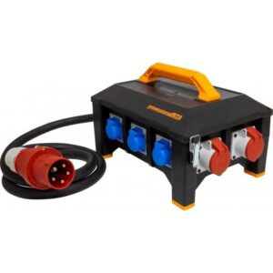 Áramelosztó 2m x H07RN-F 5G16 63A CE 4x400V/32A,1x400V/16A CEE,4x230V/16A