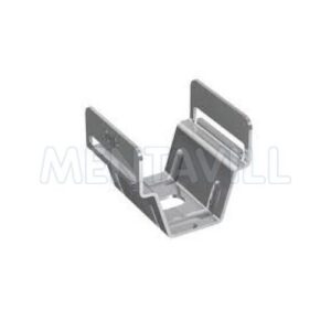 Lapos szalagtartó 30x3,5mm v2A csavar+tipli nélkül