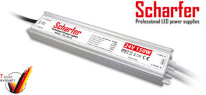 LED tápegység 150W 24VDC 6,25A IP67