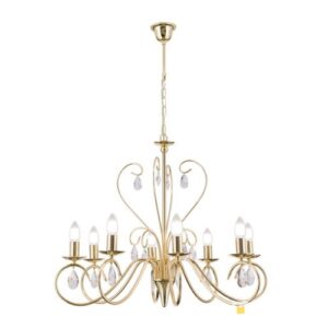 MOLECZ lu 1658/8 golD csillár@ 8×40W e14