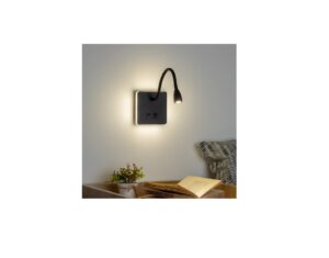 BRILAGI LED MAYA DOUBLE 4W 230V+3W FEKETE