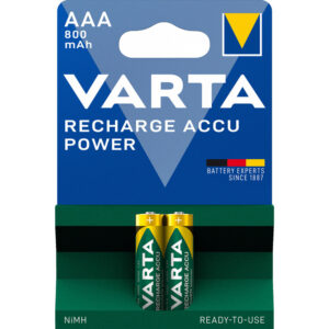 VARTA POWER tölthető elem (akku) AAA (micro) 800mAh NiMH 2db/csomag