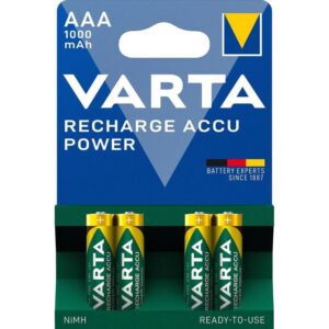 VARTA POWER tölthető elem (akku) AAA (micro) 1000mAh NiMH 4db/csomag
