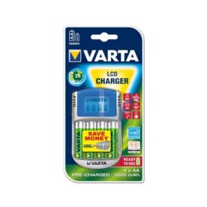 VARTA AKKUTÖLTŐ LCD+4x2600mAh akku