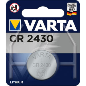 VARTA CR 2430 3V LÍTIUM ELEM 280mAh