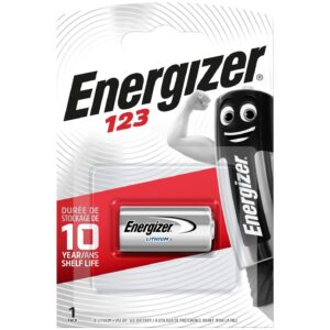 Energizer CR123A elem Lítium